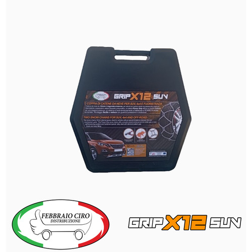 Catene neve 12mm - da,